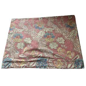 Pottery Barn Paisley Floral Pillow Sham Cover Colorful Cotton Boho